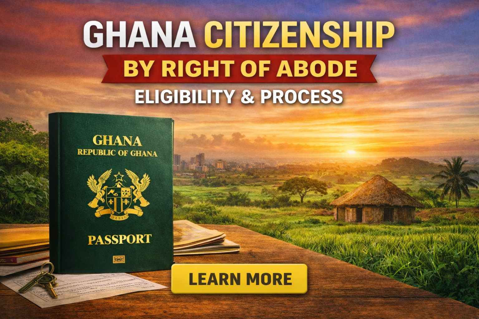 Ghana Citizenship By Right Of Abode