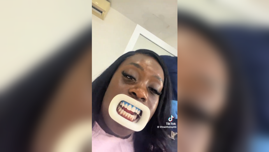 Join @lifewithstephb for Teeth Whitening in Ghana at Whitestone Dental Clinic