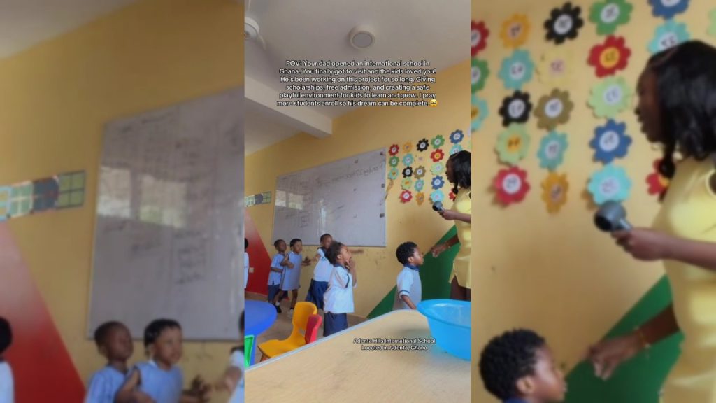 @nicolebleu Visits Adenta Hills International School in Accra Ghana