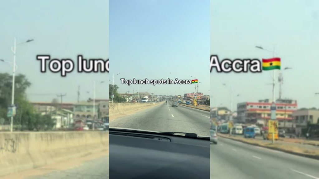 @somirabel Shares the Top Lunch Spots in Ghana