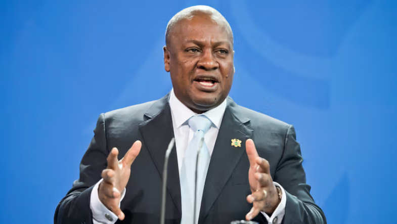 Ghana President John Dramani Mahama