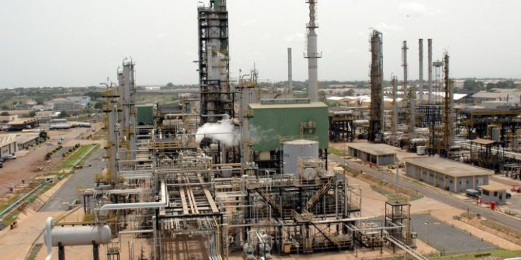Ghana Tema Oil Refinery processing facility