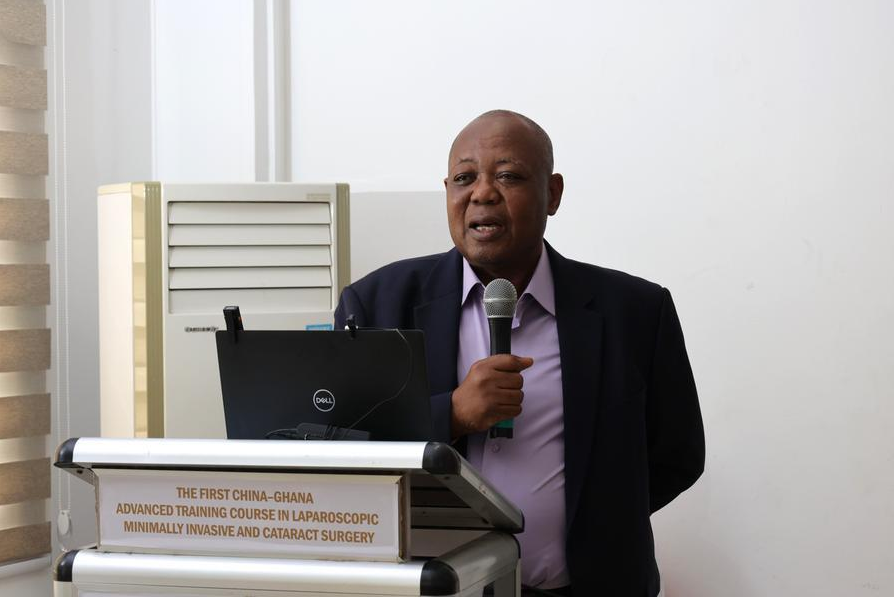 Mahamadu Zakariah, head of the surgical unit at Lekma Hospital