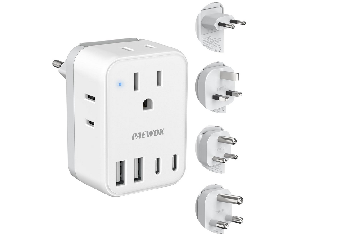 Universal power adapter placeholder