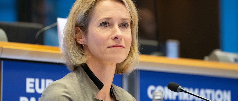 European Union High Representative for Foreign Affairs and Security Policy and European Commission Vice-President Kaja Kallas