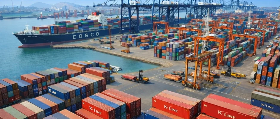 Cargo containers arriving at Ghana port for importing goods into Ghana under new 2026 insurance rules