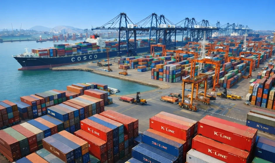 Cargo containers arriving at Ghana port for importing goods into Ghana under new 2026 insurance rules