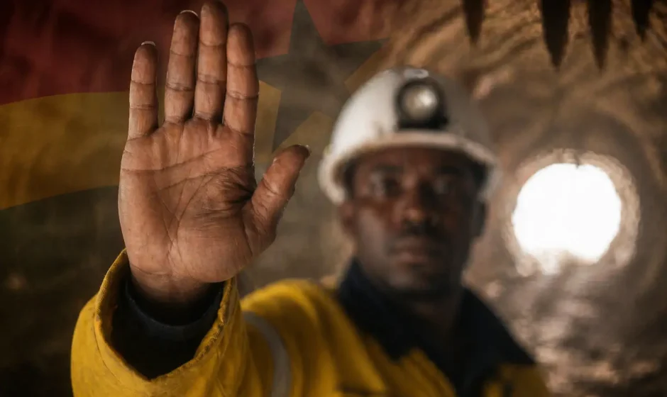 Ghana mining workers at a gold mine site affected by local content rules