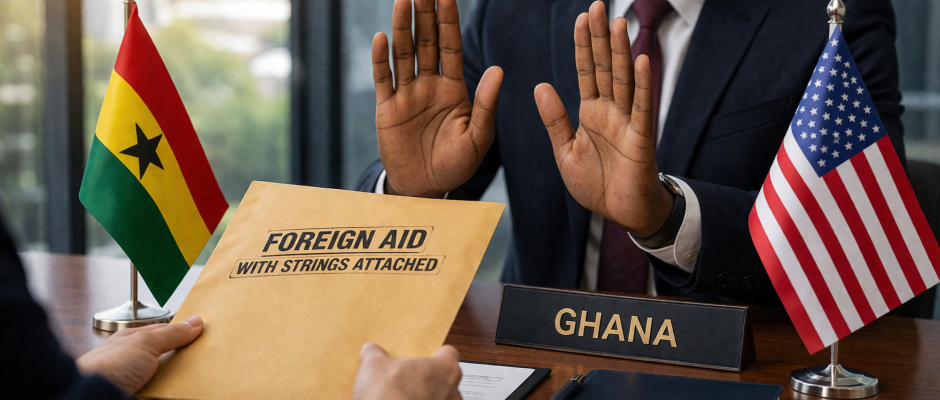 Ghana rejects US foreign aid deal over data concerns as officials refuse aid package with strings attached