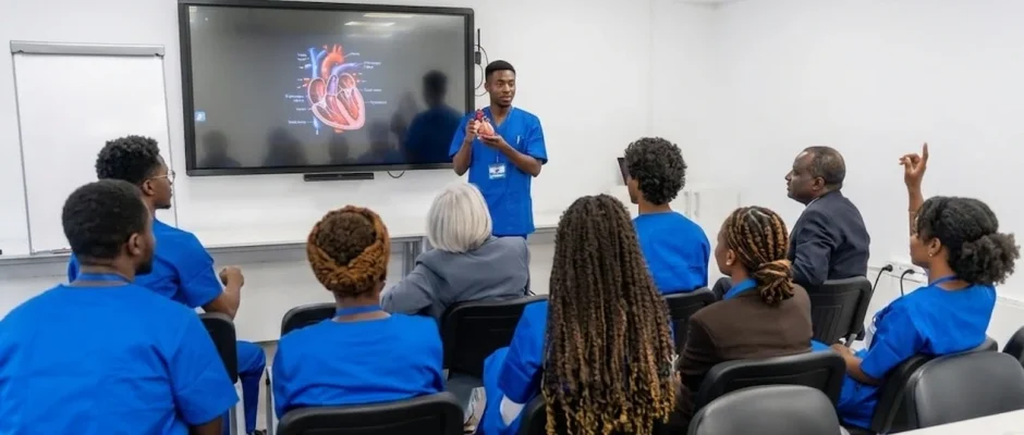 MahamaCares specialist healthcare training program in Ghana for doctors nurses and pharmacists