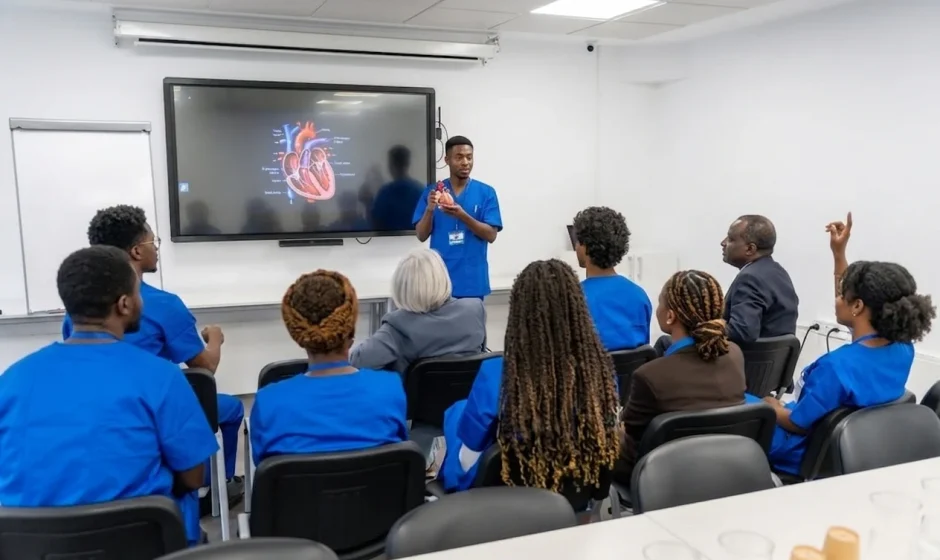 MahamaCares specialist healthcare training program in Ghana for doctors nurses and pharmacists