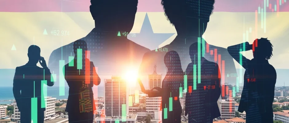 Diaspora investors reviewing Ghana capital market opportunities in Accra