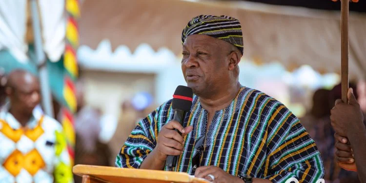 Mahama Unveils Zongo Development Projects: Roads, STEM Schools, and Business Support