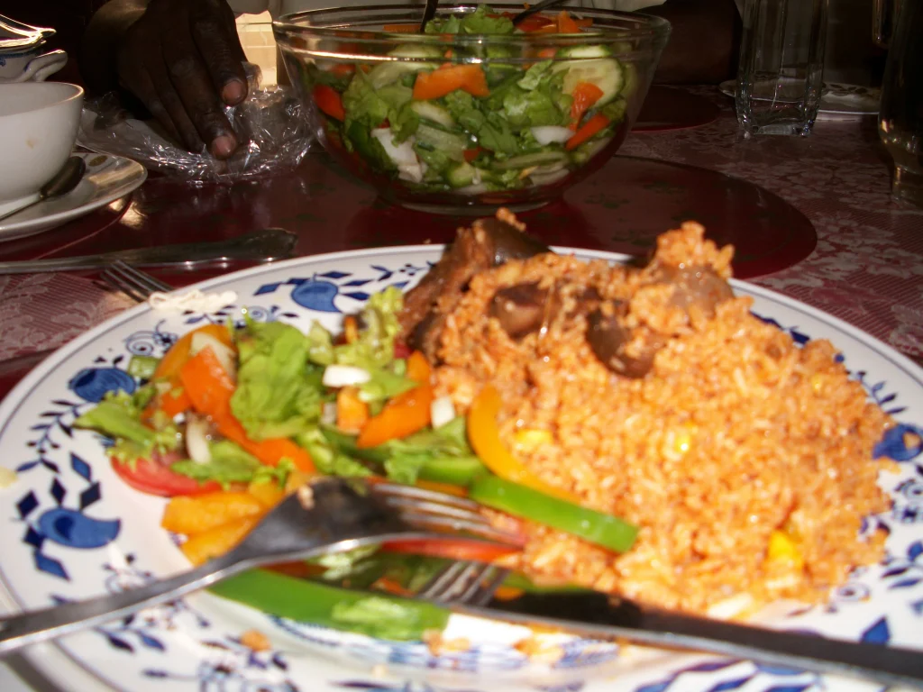 This is an image of food from
