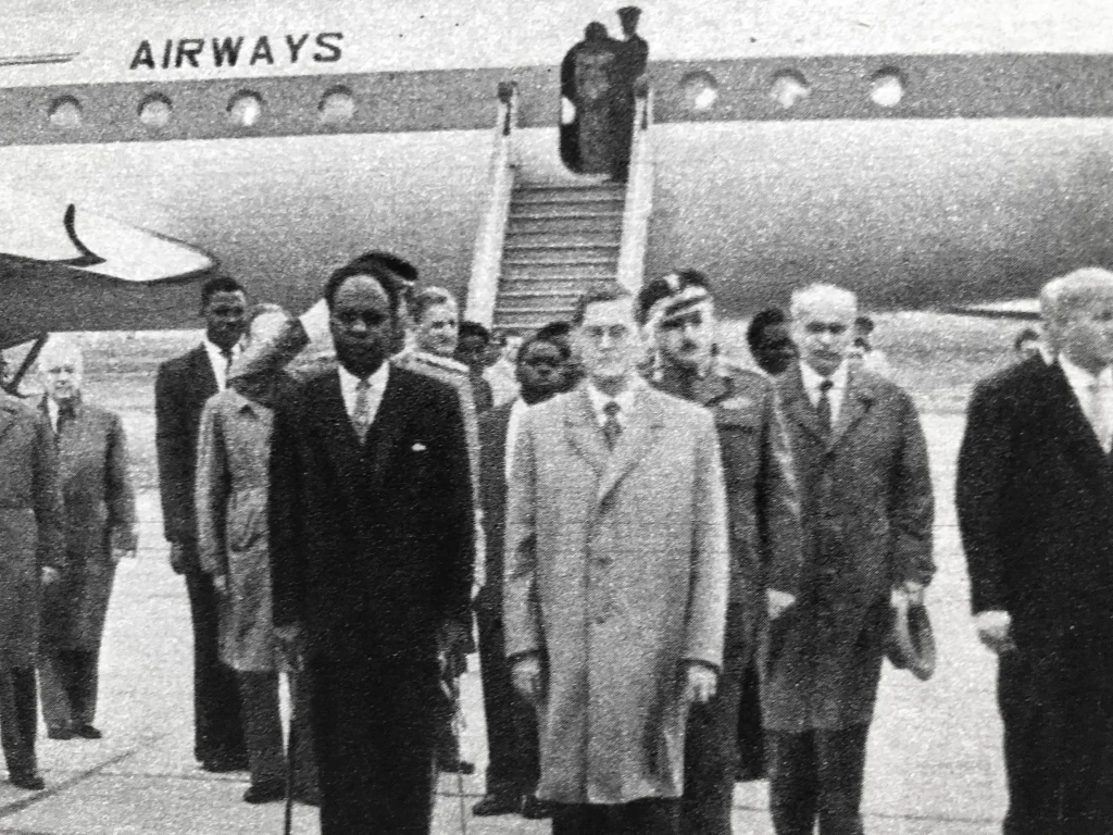 Prezydent Ghany Kwame Nkrumah w Polsce, 1961