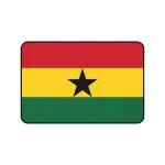 Ghana Flag iPhone Case | Impact-Resistant Case