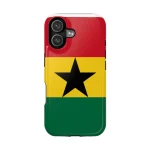 Ghana Flag Themed Mouse Pad