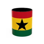 Ghana Flag Car Magnet | Square Magnetic Decal