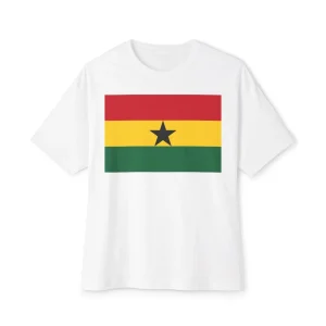 Ghana Flag T-Shirt | Red Yellow Green Black Star