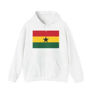 Ghana Flag Hooded Sweatshirt | Unisex Heavy Blendâ„¢