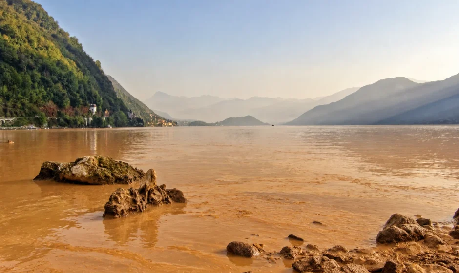 Polluted water in Ghana affected by galamsey and illegal gold mining